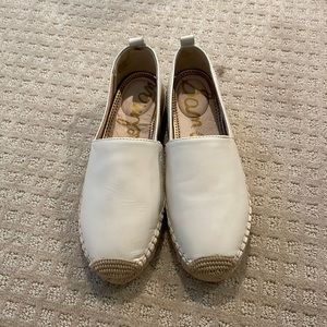 NWOT Sam Edelman Leather Espadrilles